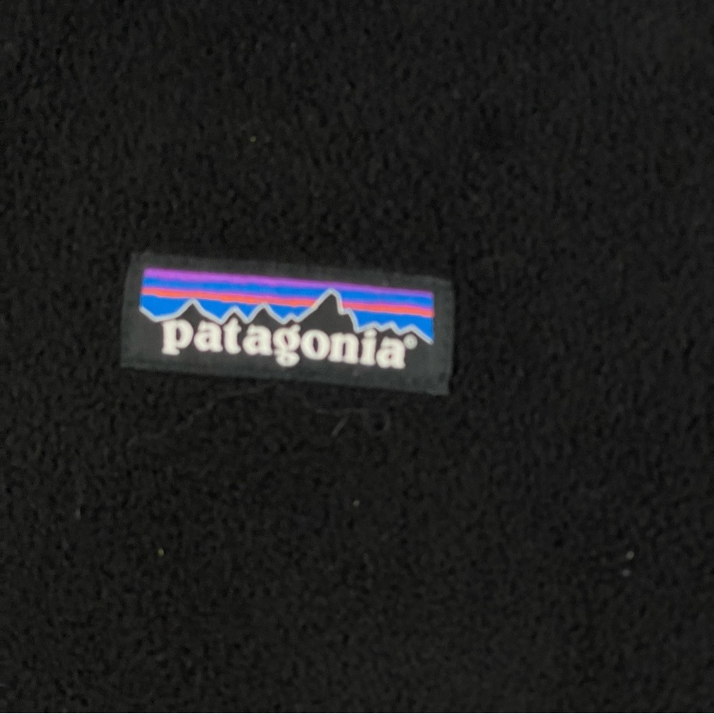 Patagonia Women’s Black Quarter‎ Zip Fleece Pullover Size M - Picture 5 of 9
